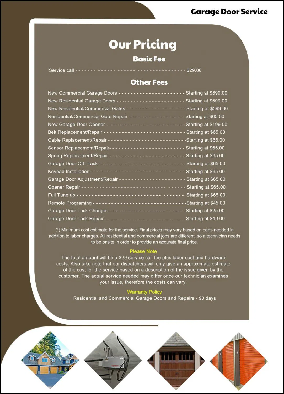 State Garage Door Service Streetsboro, OH 330-485-9222